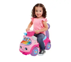 FISHER-PRICE Odrážadlo Muzikálny sprievod ružová / s hudobnými efektmi