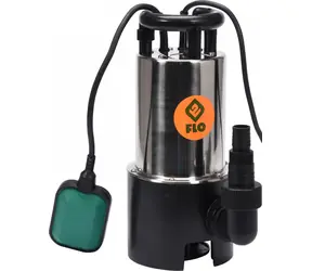 Flo Čerpadlo ponorné nerezové 900 W / Ponorné čerpadlo / 16000 l/h / výtlak 8,5 m / ponor 7 m / kábel 10 m