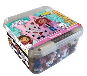 HAMA Maxi korálky s podstavcom Mačacie domček Gabi / Kreatívna sada / 500 g