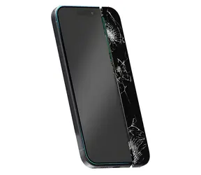 Crong Nano Glass / Hybridné sklo / Apple iPhone 16 / iPhone 15