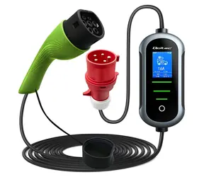 Nabíjacie stanice pre elektromobily a hybridy 7kW / Nabíjacie stanice / 230V / CEE 32A / Wi-Fi / LCD / 5m kábel