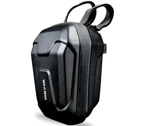WILDMAN Taška na rám kolobežky TS9 čierna / 2,5 l / Suchý zips / Polyuretán a EVA pena / 195 x 110 x 230 mm