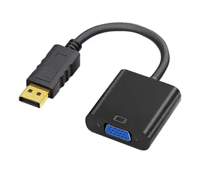 Adaptér DisplayPort na VGA IADPVGA / Redukcia / DisplayPort (M) - VGA (F) / strieborná / 1080p