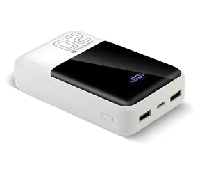 Powerbanka 20 000 mAh biela