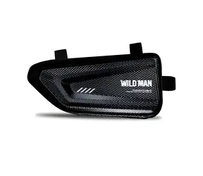 Wild man LE4 čierna / Taška na rám / puzdro na telefón / vodeodolná / 1,5 l