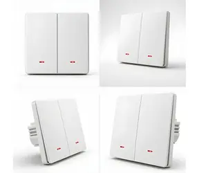 Inteligentný vypínač svetla / Šikovný vypínač / 2 kanály / WiFi / Timer