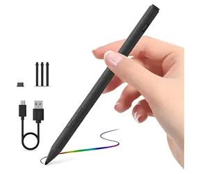 4smarts Active Stylus Pen MPP čierna / Aktívny stylus / MPP 2.0 / 4096 úrovní tlaku / Magnetický úchyt / Výdrž 60 h