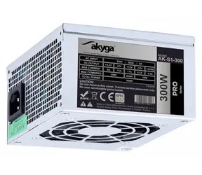 Akyga AK-S1-300 / Zdroj / SFX / 300W