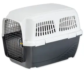 Ferplast Clipper 4 Transportino tmavo šedá / Prepravka pre psov / 71x50x51 cm / plast