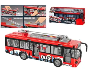 Autobus na batérie so svetlom, zvukom a otváracími dverami / Autobus / Na batérie / Svetlo a zvuk