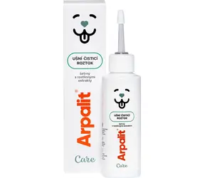 Arpalit Care ušný čistiaci roztok / Ušný roztok pre psov a mačky / 100 ml