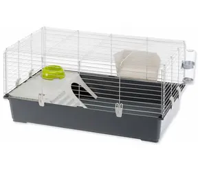 Ferplast Rabbit 100 / Klietka pre králiky a morčatá / 95 x 57 x 46 cm / s výbavou