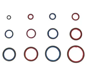 SIXTOL MECHANIC RING SET 4 / Sada hydraulických tesnení / gumový golier / 245 ks