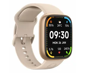 SMART hodinky EW06 zlatá / Chytré hodinky