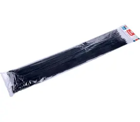 Extol- Premium Sťahovacie pásky na káble 900x12, 4mm čierne / 50 ks / nylon PA66 / UV odolné / -40 až 85 ° C