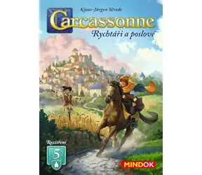 CARCASSONNE Rozšírenie Richtári a poslovia / Spoločenská hra / 5. rozšírenie