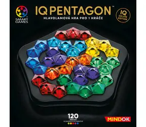 Mindok Logická hra SMART IQ Deluxe Pentagon / Hlavolam / Päťuholníkový tvar
