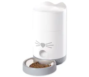 Catit PIXI SMART biela / Automatický dávkovač kŕmenia / Wi-Fi / aplikácie / 1,2 kg / suché krmivo