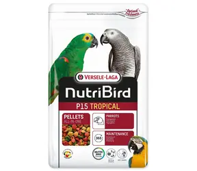 VERSELE-LAGA Krmivo pre papagáje NutriBird P15 Tropical / Extrudované granule / pre veľké papagáje / 1 kg