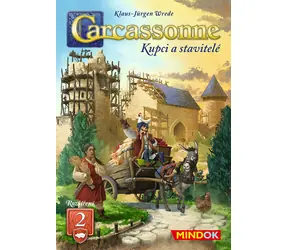 CARCASSONNE Rozšírenie Kupci a stavitelia / Spoločenská hra / 2. rozšírenie