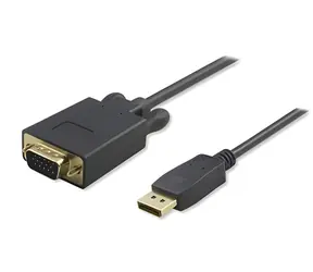 PremiumCord DisplayPort - VGA kábel M/M čierna