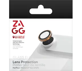 ZAGG InvisibleShield Premium oranžová / Ochrana šošoviek fotoaparátu / Apple iPhone Air / 9H