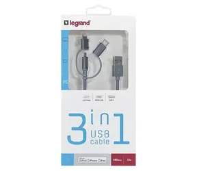 PGS Kábel USB 3v1