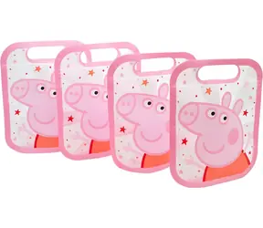 STOR Sada uzatvárateľných vreciek Prasiatko Peppa / Vrecko / 4 ks / Zip / Bez BPA