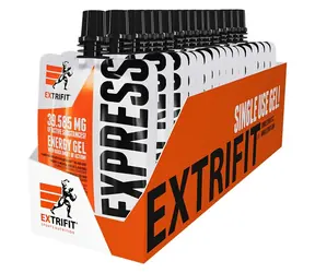 Extrifit Express Energy Gél limetka / Energetický gél / 16 x 80 g