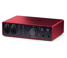 Focusrite Scarlett 16/16 4th Gen červeno-čierna / Audio rozhranie / 2x XLR combo / MIDI I/O / 24bit/192kHz / USB-C