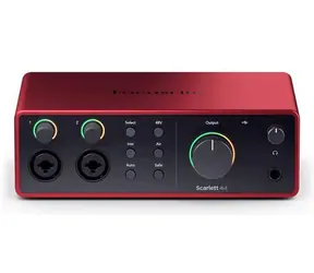 Focusrite Scarlett 4i4 4th Gen / Zvukové rozhranie / USB-C / 4 vstupy / 4 výstupy