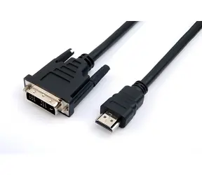 TB Touch HDMI-DVI (24+1) čierna / Prepojovací kábel / Pozlátené konektory / HDMI 1.4 / 1,8 m