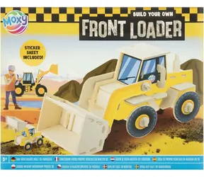 MOXY 3D puzzle Nakladač / Bez lepidla / Prírodný materiál