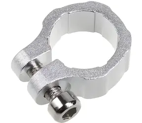 Lamptron Hadicová spona 10 mm strieborná / Spona na vodné chladenie / Priemer 10 mm