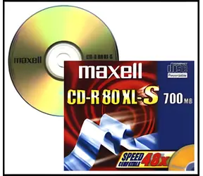 Maxell CD- R Audio / CD- R médium / 80 min / JewelCase / 1 ks