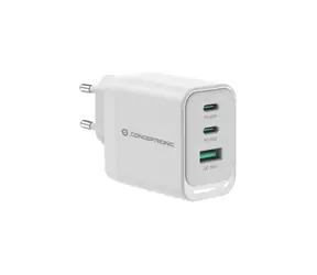 Conceptronic ALTHEA21W65 biela / USB nabíjací adaptér / 2x USB-C / 1x USB-A / 65 W / GaN / PD 3.0, PPS