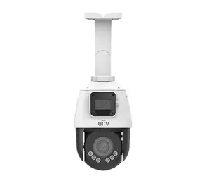 Uniview IPC9312LFW-AF28-2X4 biela / IP kamera / Duálna PTZ+statická / 2x 2 Mpix / Zoom 4X / IR 50 m / PoE / IP66