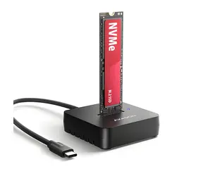 Axagon ADSA-M2C11L / Dokovacia stanica / 1× M.2 NVMe SSD / USB-C 10Gbps