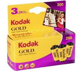Kodak Gold 200 135/24 3ks / Farebný negatívny film / ISO 200 / 24 snímok