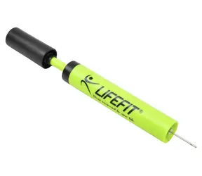 Lifefit Pumpička na lopty s kovovou ihlou zelená / Pumpička na lopty / ručná