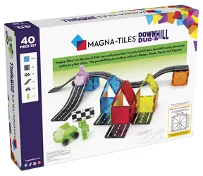 MAGNA-TILES Magnetická stavebnica Downhill Duo / 40 dielikov / od 3 rokov