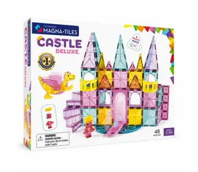 MAGNA-TILES Magnetická stavebnica Castle DLX / 48 dielikov / od 3 rokov