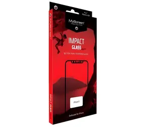 MyScreen ImpactGLASS Edge3D čierna / Hybridné sklo / Apple iPhone X/XS/11 Pro / Anti-shock