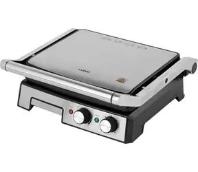 Lund Kontaktný gril 3 v 1 nerez / Kontaktný gril / 2000 W / nastaviteľná výška