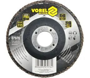 Vorel Lamelový brúsny kotúč P40 / Brúsny kotúč / Priemer 115 mm