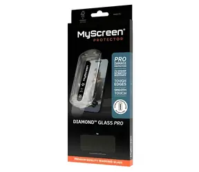 MyScreen Diamond Glass Pro Fit Frame / Ochranné sklo / Samsung Galaxy S24 / s inštalačným rámčekom / 9H