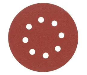 Vorel Brúsny papier 125 mm P80 s otvormi suchý zips