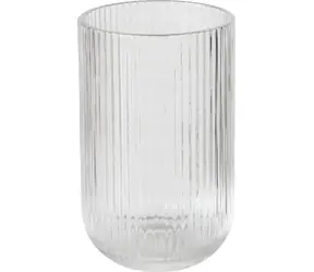 Boltze Poháre Rigano ryhované sklo / Poháre / 320 ml