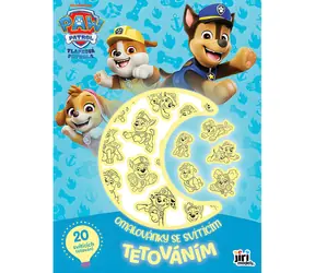 JIRI MODELS Omaľovánky so svietiacim tetovaním Tlapková patrola / 16 strán / Svietiace tetovačky