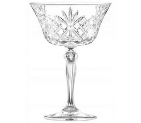 RCR Melodia / Poháre na šampanské / krištáľové sklo / 260 ml / 6 ks